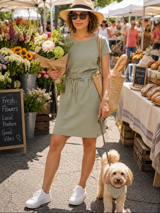 32 Degrees Dresses & Skirts - 32* Degrees Ladies' cool green market Dress